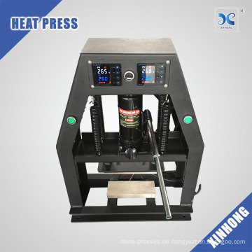 12 Ton Dual Mode Automatische pneumatische manuelle hyaraulische Kolophonium Heat Press Machine